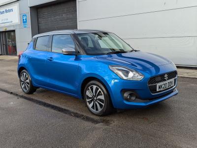 Suzuki Swift 1.0 Boosterjet SZ5 5dr Auto Hatchback Petrol BLUE at Suzuki UCL Milton Keynes