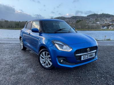 Suzuki Swift 1.2 Dualjet 83 12V Hybrid SZ-T 5dr Auto Hatchback Petrol BLUE at Suzuki UCL Milton Keynes