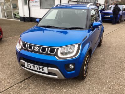 Suzuki Ignis 1.2 Dualjet 12V Hybrid SZ5 5dr CVT Hatchback Petrol Blue at Suzuki UCL Milton Keynes