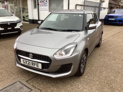 Suzuki Swift 1.2 Dualjet 83 12V Hybrid SZ-L 5dr Hatchback Petrol Silver at Suzuki UCL Milton Keynes