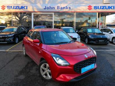 Suzuki Swift 1.2 Mild Hybrid Motion 5dr Hatchback Hybrid Red at Suzuki UCL Milton Keynes