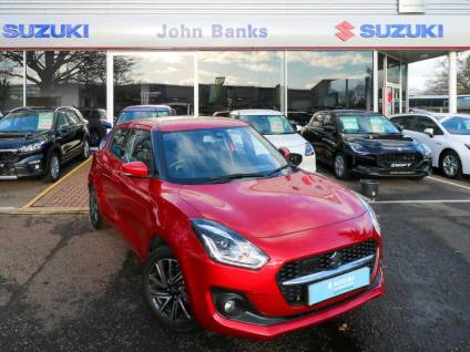 Suzuki Swift 1.2 Sz5 Dualjet Mhev Cvt Hatchback Hybrid Red