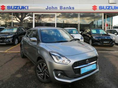 Suzuki Swift 5dr Hat 1.2 Dualjet 12v Hbd Sz5 Hatchback Hybrid Silver at Suzuki UCL Milton Keynes