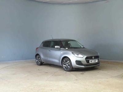 Suzuki Swift 1.2 Sz-L Dualjet Mhev Hatchback Hybrid Silver at Suzuki UCL Milton Keynes