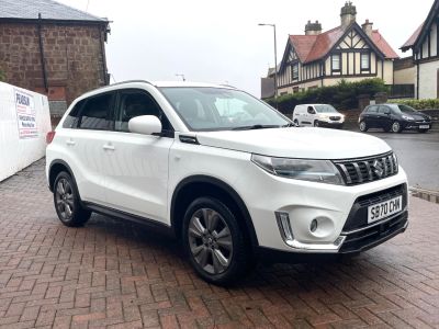 Suzuki Vitara 1.4 Boosterjet 48V Hybrid SZ-T 5dr Hatchback Petrol White at Suzuki UCL Milton Keynes