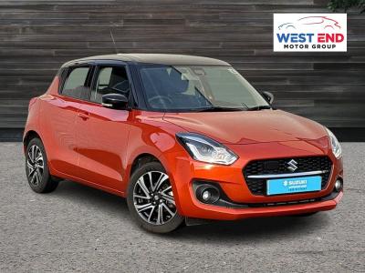 SUZUKI SWIFT HATCHBACK 1.2 Dualjet 83 12V Hybrid SZ5 5dr Auto Hatchback Petrol ORANGE at Suzuki UCL Milton Keynes