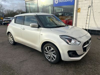 Suzuki Swift 1.2 Hatchback SZ-T Hatchback Petrol Pure White Perl at Suzuki UCL Milton Keynes