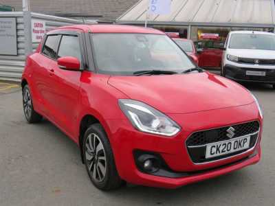 Suzuki Swift 1.2 Dualjet MHEV SZ5 Hatchback 5dr Petrol Hybrid Manual ALLGRIP Euro 6 (s/s) (90 ps) Hatchback Hybrid Red at Suzuki UCL Milton Keynes