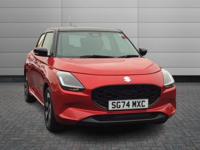 Suzuki Swift 1.2 Hatchback Ultra Hatchback Petrol Premium two tone Metallic - Burning red/Super blac at Suzuki UCL Milton Keynes