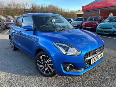 Suzuki Swift 5dr Hat 1.2 Dualjet 12v Hbd Sz5 Au Hatchback Hybrid Speedy Blue at Suzuki UCL Milton Keynes