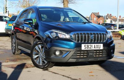 Suzuki Sx4 S-cross 1.4 Hatchback SZ-T Hatchback Petrol SPHERE BLUE METALLIC at Suzuki UCL Milton Keynes