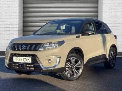 Suzuki Vitara 1.4 Boosterjet 48V Hybrid SZ5 ALLGRIP 5dr SUV Hybrid Savannah Ivory Pearl / Black Roof at Suzuki UCL Milton Keynes