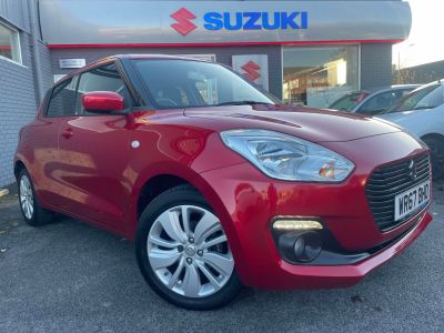 Suzuki Swift 1.0 Boosterjet SZ-T 5dr Hatchback Petrol Red at Suzuki UCL Milton Keynes