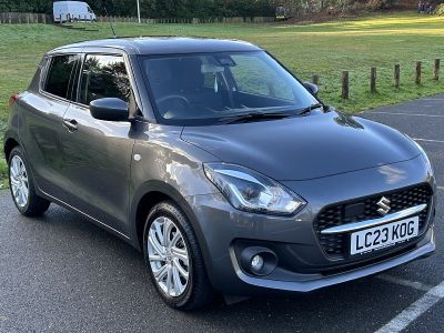 Suzuki Swift 1.2 Dualjet MHEV SZ-T Hatchback 5dr Petrol Hybrid CVT Euro 6 (s/s) (83 ps) Hatchback Hybrid Grey at Suzuki UCL Milton Keynes