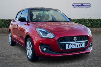 Suzuki Swift 1.2 Dualjet 83 12V Hybrid SZ-T 5dr Hatchback Petrol Red at Suzuki UCL Milton Keynes