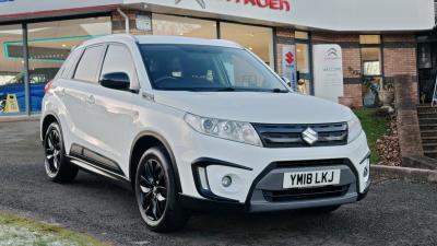 Suzuki Vitara 1.6 Kuro SUV 5dr Petrol Manual Euro 6 (120 ps) **SPECIAL EDITION WITH LOTS OF EXTRAS, 6 SERVICES CARRIED OUT, 12 MONTHS SUZUKI WARRANTY ** SUV Petrol White at Suzuki UCL Milton Keynes