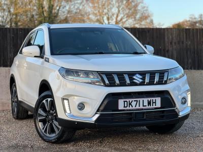 Suzuki Vitara 1.4 Boosterjet 48V Hybrid SZ5 ALLGRIP 5dr Auto Hatchback Petrol WHITE at Suzuki UCL Milton Keynes