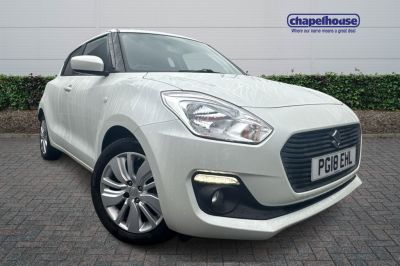 Suzuki Swift 1.0 Boosterjet SZ-T 5dr Hatchback Petrol White at Suzuki UCL Milton Keynes