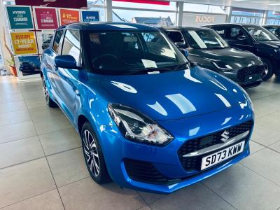 Suzuki Swift 1.2 Dualjet 83 12V Hybrid SZ-L 5dr Hatchback Petrol BLUE at Suzuki UCL Milton Keynes