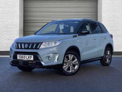 Suzuki Vitara 1.4 Boosterjet SZ-T 5dr Auto SUV Petrol Ice Greyish Blue Metallic / Black Roof at Suzuki UCL Milton Keynes