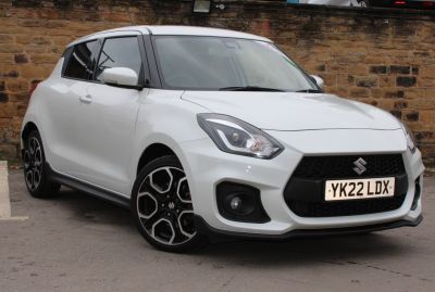 Suzuki Swift 1.4 SPORT BOOSTERJET MHEV Hatchback Petrol / Electric Hybrid White Pearl at Suzuki UCL Milton Keynes