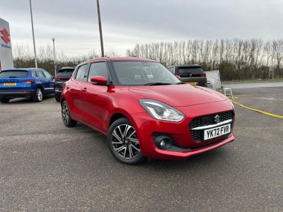 Suzuki Swift 1.2 Dualjet 83 12V Hybrid SZ5 5dr Auto Hatchback Petrol Red at Suzuki UCL Milton Keynes