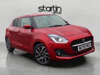 Suzuki Swift 1.2 Dualjet 83 12V Hybrid SZ5 5dr Auto Hatchback Petrol RED at Suzuki UCL Milton Keynes