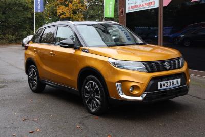 Suzuki Vitara 1.4 Boosterjet 48V Hybrid SZ5 5dr Hatchback Petrol YELLOW at Suzuki UCL Milton Keynes