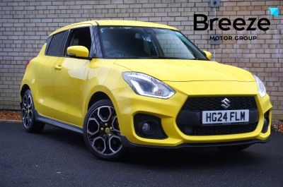 Suzuki Swift 1.4 Boosterjet 48V Hybrid Sport Hatchback Petrol Champion yellow at Suzuki UCL Milton Keynes