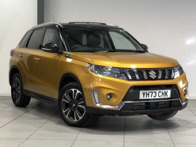 Suzuki Vitara 1.4 Sz5 Boostjet Mhev Hatchback Hybrid Solar Yellow Metallic/Black Roof at Suzuki UCL Milton Keynes