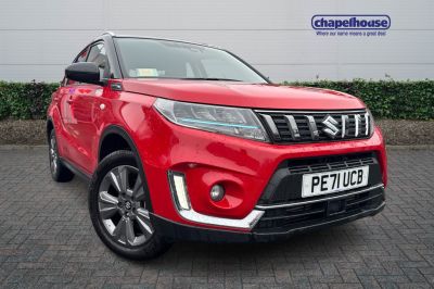 Suzuki Vitara 1.4 Boosterjet 48V Hybrid SZ-T 5dr Auto SUV Petrol Red at Suzuki UCL Milton Keynes