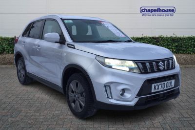 Suzuki Vitara 1.4 Boosterjet 48V Hybrid SZ-T 5dr SUV Petrol Silver at Suzuki UCL Milton Keynes