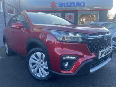 Suzuki S-Cross 1.4 Boosterjet 48V Hybrid Motion 5dr Hatchback Petrol Red at Suzuki UCL Milton Keynes