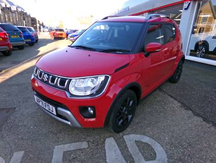 Suzuki Ignis 1.2 Dualjet 12V Hybrid SZ5 5dr CVT Hatchback Petrol Red