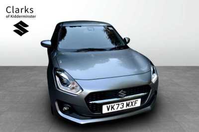 Suzuki Swift 1.2 Dualjet MHEV SZ5 Hatchback 5dr Petrol Hybrid CVT Euro 6 (s/s) (83 ps) Hatchback Hybrid Silver at Suzuki UCL Milton Keynes