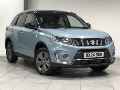 Suzuki Vitara 1.4 Sz-T Boosterjet Mh Hatchback Hybrid Ice Greyish Blue/Black Roof at Suzuki UCL Milton Keynes