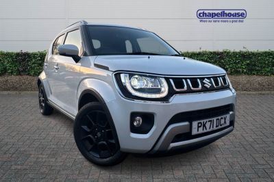 Suzuki Ignis 1.2 Dualjet 12V Hybrid SZ5 5dr SUV Petrol White at Suzuki UCL Milton Keynes