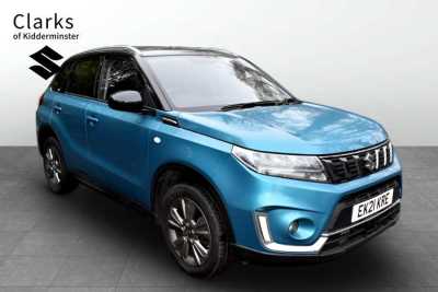 Suzuki Vitara 1.4 Boosterjet MHEV SZ-T SUV 5dr Petrol Hybrid Auto Euro 6 (s/s) (129 ps) SUV Hybrid Blue at Suzuki UCL Milton Keynes