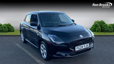 Suzuki Swift 1.2 Mild Hybrid Motion 5dr CVT Hatchback Petrol BLACK at Suzuki UCL Milton Keynes