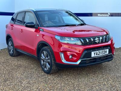 Suzuki Vitara 1.4 Boosterjet 48V Hybrid SZ-T 5dr Auto Hatchback Petrol RED at Suzuki UCL Milton Keynes