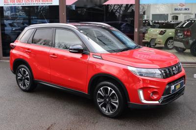 Suzuki Vitara 1.4 Boosterjet 48V Hybrid SZ5 5dr Auto Hatchback Petrol RED at Suzuki UCL Milton Keynes