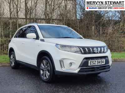 Suzuki Vitara SZ-T BOOSTERJET MH Hatchback Petrol White at Suzuki UCL Milton Keynes