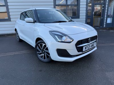 Suzuki Swift 1.2 Dualjet 83 12V Hybrid SZ-L 5dr Hatchback Petrol White at Suzuki UCL Milton Keynes