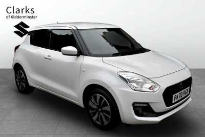 Suzuki Swift 1.2 Dualjet MHEV SZ-T Hatchback 5dr Petrol Hybrid Manual Euro 6 (s/s) (90 ps) Hatchback Hybrid White at Suzuki UCL Milton Keynes