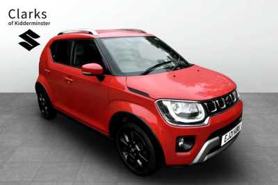 Suzuki Ignis 1.2 Dualjet MHEV SZ5 Hatchback 5dr Petrol Hybrid Manual Euro 6 (s/s) (83 ps) Hatchback Hybrid Red at Suzuki UCL Milton Keynes