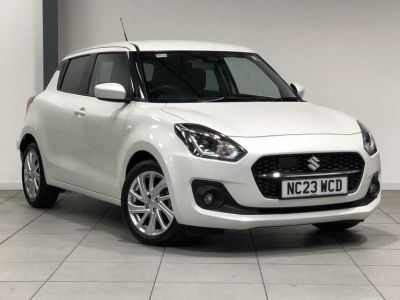 Suzuki Swift 1.2 Dualjet Hybrid SZ-T CVT Hatchback Hybrid Pure White Metallic at Suzuki UCL Milton Keynes