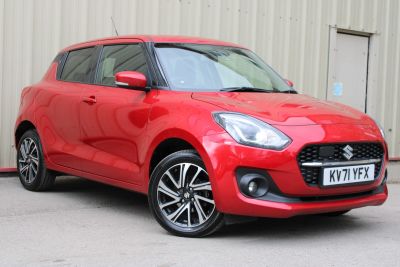 Suzuki Swift 1.2 Hatchback SZ5 Hatchback Petrol / Electric Hybrid Burning  Red at Suzuki UCL Milton Keynes