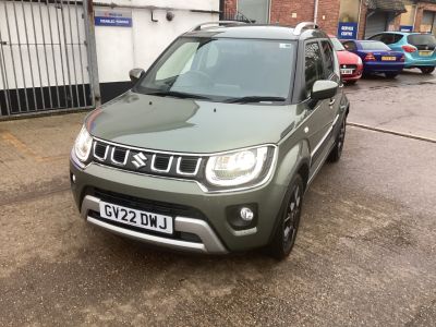 Suzuki Ignis 1.2 Dualjet 12V Hybrid SZ-T 5dr CVT Hatchback Petrol Green at Suzuki UCL Milton Keynes