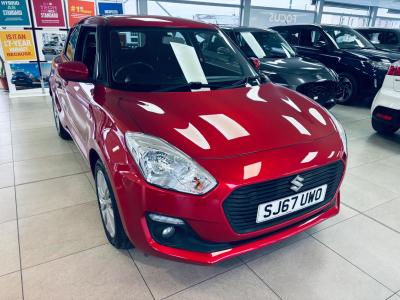 Suzuki Swift 1.0 Boosterjet SZ-T 5dr Hatchback Petrol RED at Suzuki UCL Milton Keynes