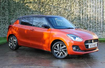 Suzuki Swift 1.2 Dualjet 83 12V Hybrid SZ5 5dr Auto Hatchback Petrol ORANGE at Suzuki UCL Milton Keynes